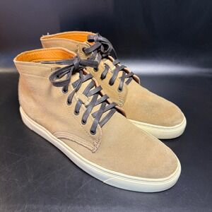 Wolverine 1000 Mile Tan Suede Leather Chukka Boots Mens‎ Size 10.5 Made USA